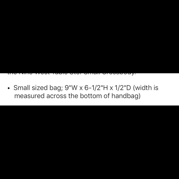 🚫SOLD🚫 Nine West Crossbody - Picture 5 of 5